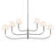  Lustre classique 6 lumières avec accoudoirs ombragés-111187512-111187513