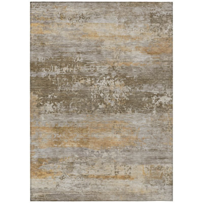 Machine Washable Indoor/Outdoor Jacinto ACN2146 Abstract Rug