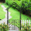 Arche de jardin en métal avec barrière W58,07 * H97,24