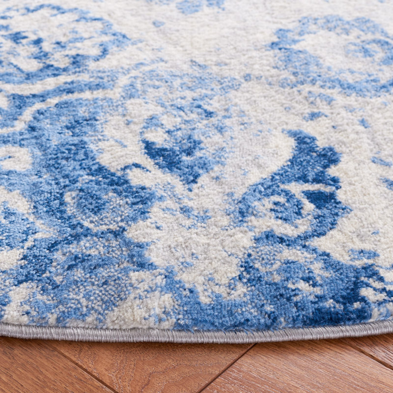 Tapis floral Brentwood Performance, Carré 6 pi 7 po