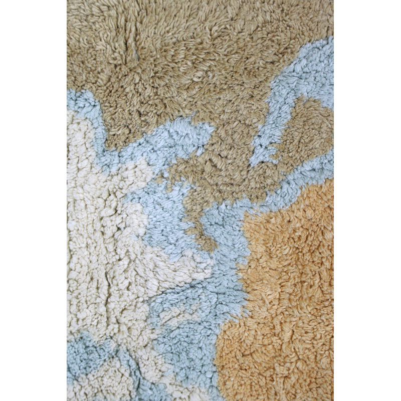 Washable Rug Mini Worldmap