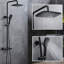 Système de douche complet avec valve brute
