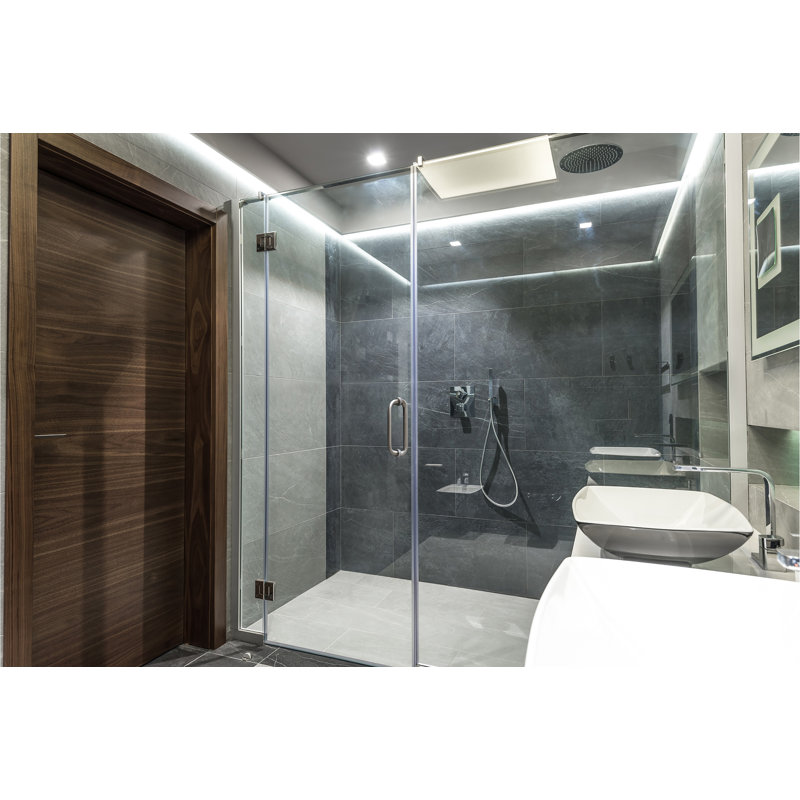 Shower Door Closes, Brushed Nickel