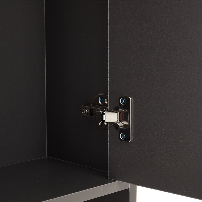 Rias Freestanding Over The Toilet Storage, Gray