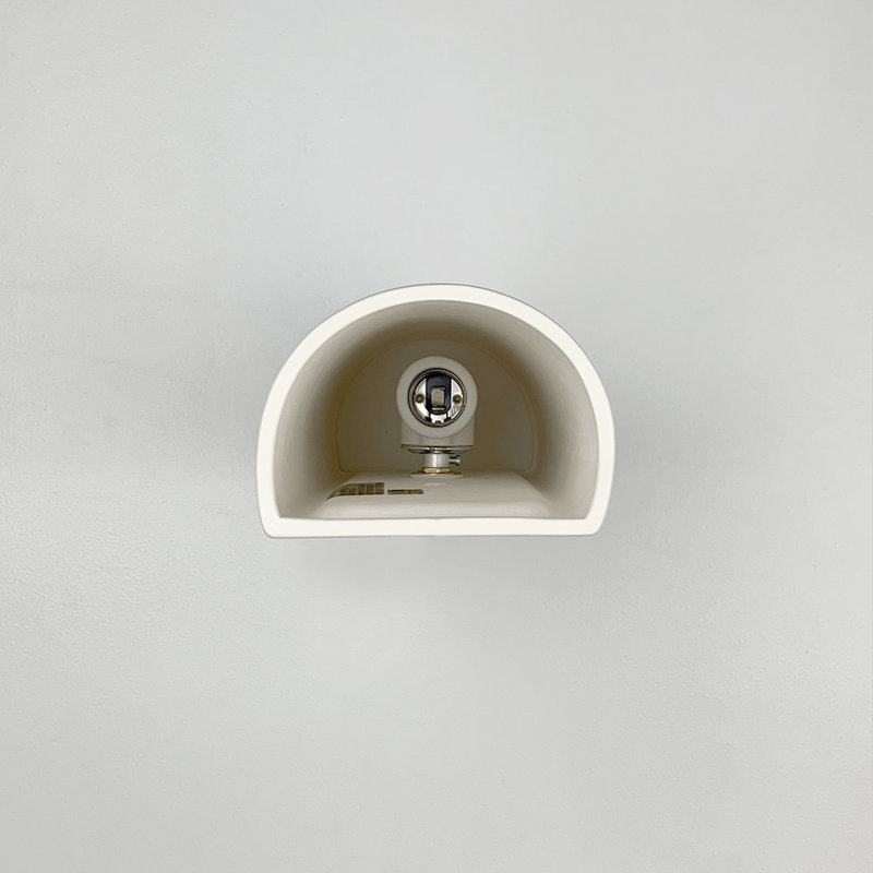 Applique murale cylindrique Chios Up Down, Non, H 12 po x l 5,25 po x P 4 po, Bisque nue