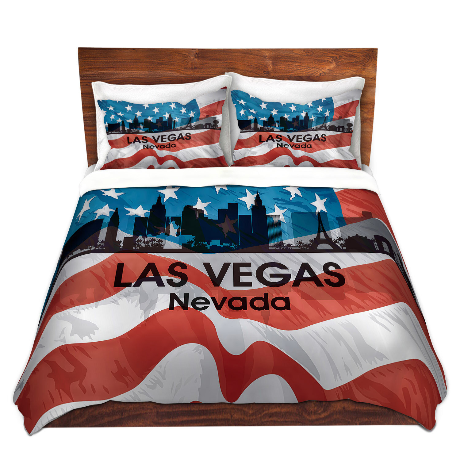 Bless international City IV Las Vegas Nevada Duvet Cover Set