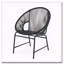 Ensemble de chaises de patio en osier-1065080680
