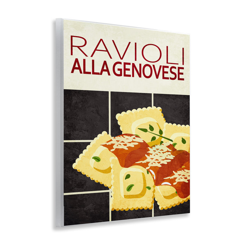 Plaque murale Ravioli, par Kim Allen