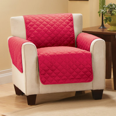 Polyester T-Cushion Sofa Slipcover