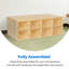 Casier de rangement 8 compartiments empilable