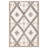 Alpharetta Southwestern Flatweave Jute Area Rug in Ivory/Black/Beige-1663533708