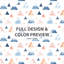 Ensemble d'édredon géométrique pour enfants, 6 pièces-131228654