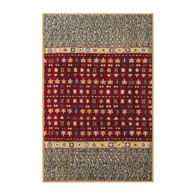 Tapis abstrait moderne 4638