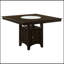 Ensemble repas 9 pièces Tolland brun clair et cappuccino avec rangement spacieux et sièges confortables pour les cuisines modernes-553712337