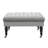 Inwood Square Cocktail Ottoman with Wheels-728329257