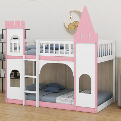 Castle Bunk Bed With Ladder by Harper Orchard