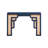 TOV Furniture Suzie Navy & Rattan Console Table-582866130
