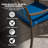 4 - Person Patio Dining Set Umbrella Hole Included Round Table with Cushions Included-737777838