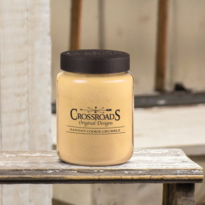 Santa's Cookie Crumble Scented Jar Candle