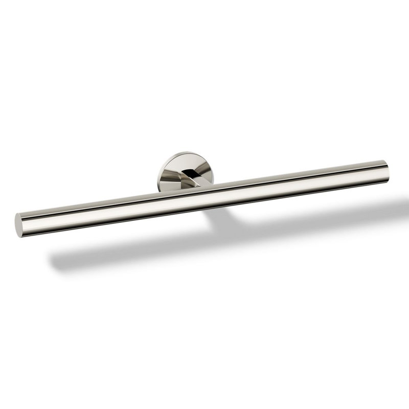 Components Double Towel Arm, Vibrant Polished Nickel