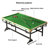 78.74"Foot Foldable Pool Table with Casters-131583670
