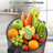 6‑inch Large Feed Chute 3‑in‑1 600W Slow Masticating Cold Press Juicer