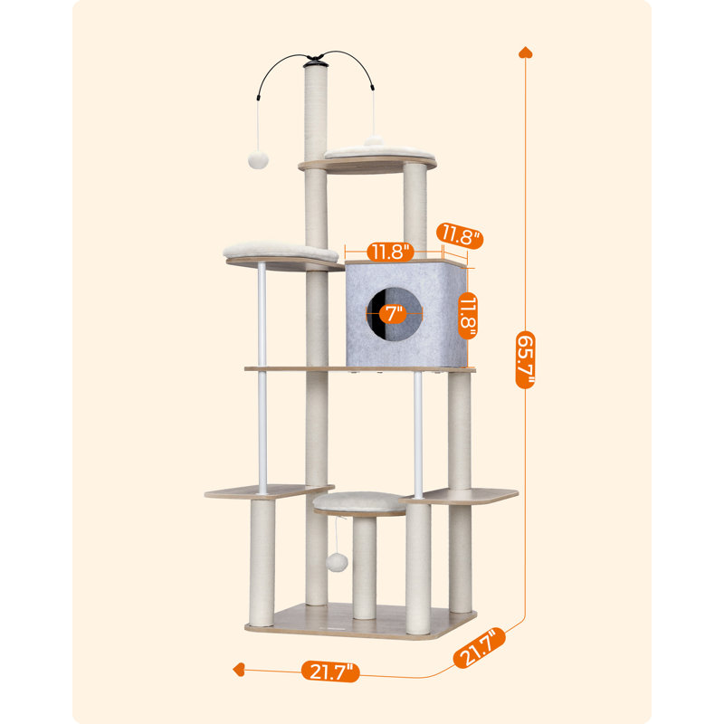 Timm 66" DIY Cat Tree