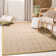 Auckland Bamboo Slat/Seagrass Natural/Olive Area Rug
