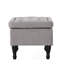 Confortable - gris avec option de rangement, couvercle spacieux et intérieur-162515007