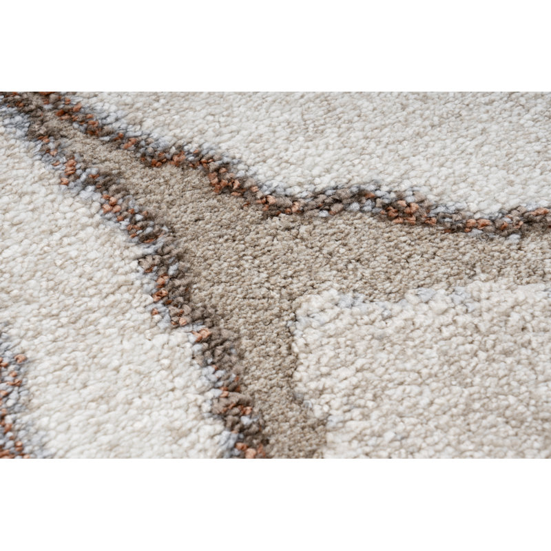 Darries Abstract Area Rug, Rectangle 80 x 150cm