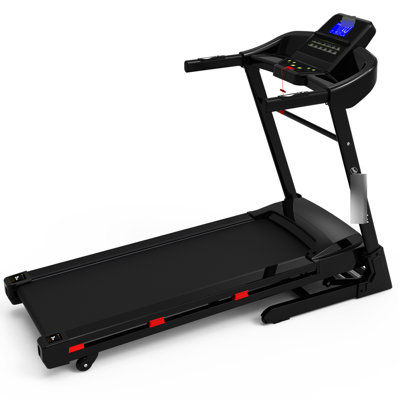 Tapis roulant de 3,5 ch pour la formation à domicile - Inclinaison automatique, fabrication pliable, amortisseur de chocs, intégré, utilisation électrique de 3,5 ch, pliable, connectivité, écran d'affichage