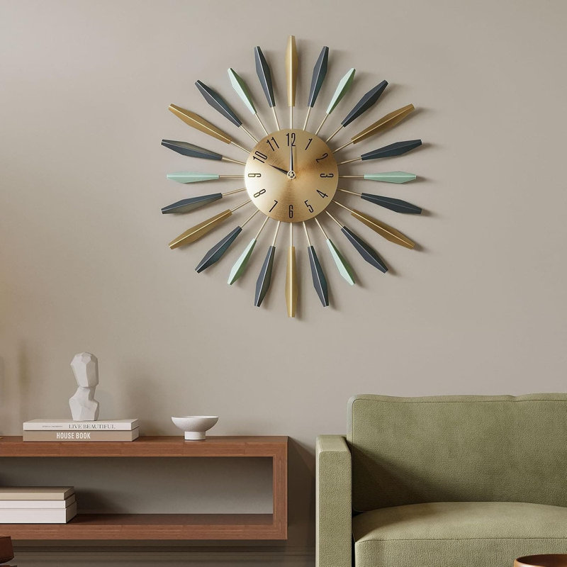 Horloge murale Mid Century