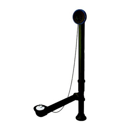 Vintage Accents Overflow Plate Kitchen Sink Drain with Overflow Elements of Design 