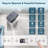 12000 BTU Portable Air Conditioner with Dehumidifier & Fan, 3 Fan Speeds,24H Timer, Remote,Automatic Defrosting