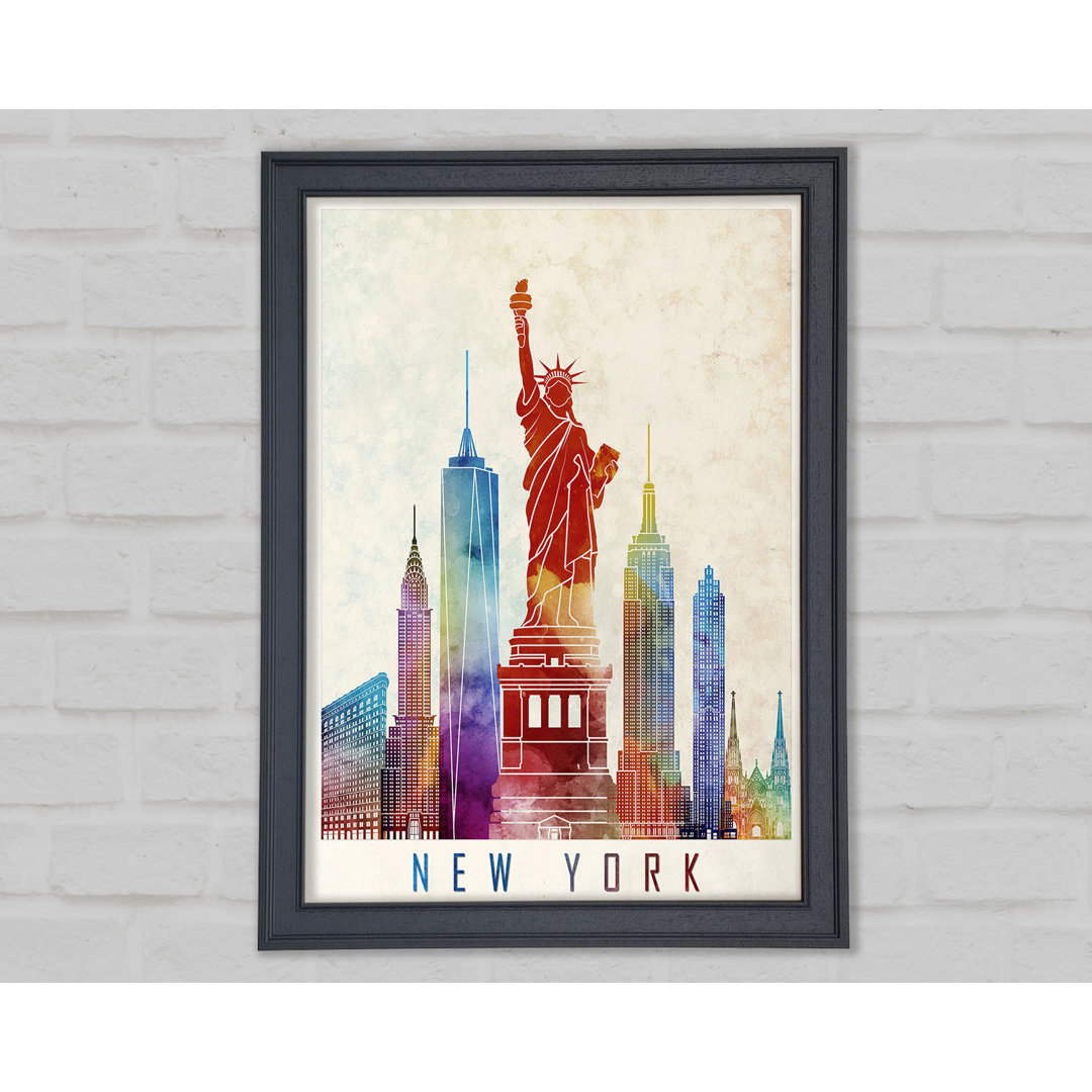 Regenbogen New York - Druck