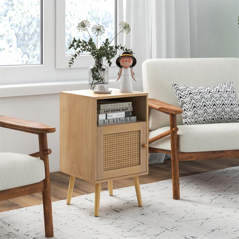 40 cm W Bedside Table