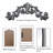 Full Length Mirror 36X66 Inch Vintage Ornate Arched Floor Mirror Metal Framed Mirror Dressing Mirror Oversized Wall Mirror