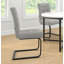 Agamemnon Dinning Chair 2pack Light Grey Fabric-507271746