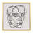 Face Illusion Framed On Canvas Painting