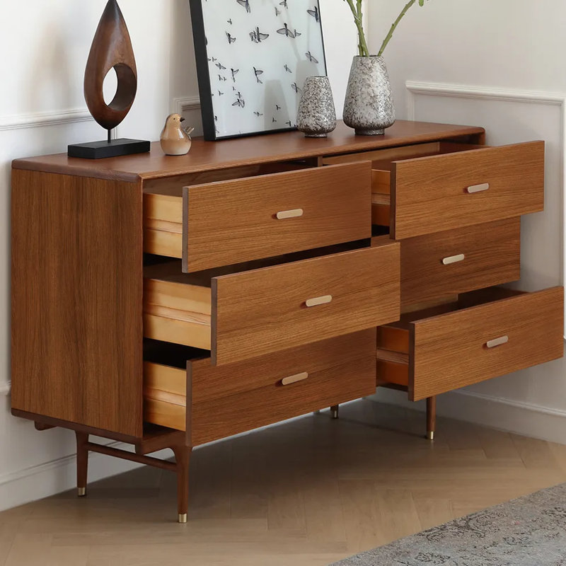 Commode à six tiroirs