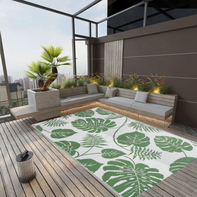 Kinde Floral Indoor / Outdoor Area Rug