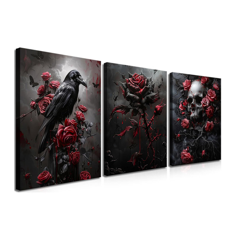 3 Piece Wrapped Canvas Print