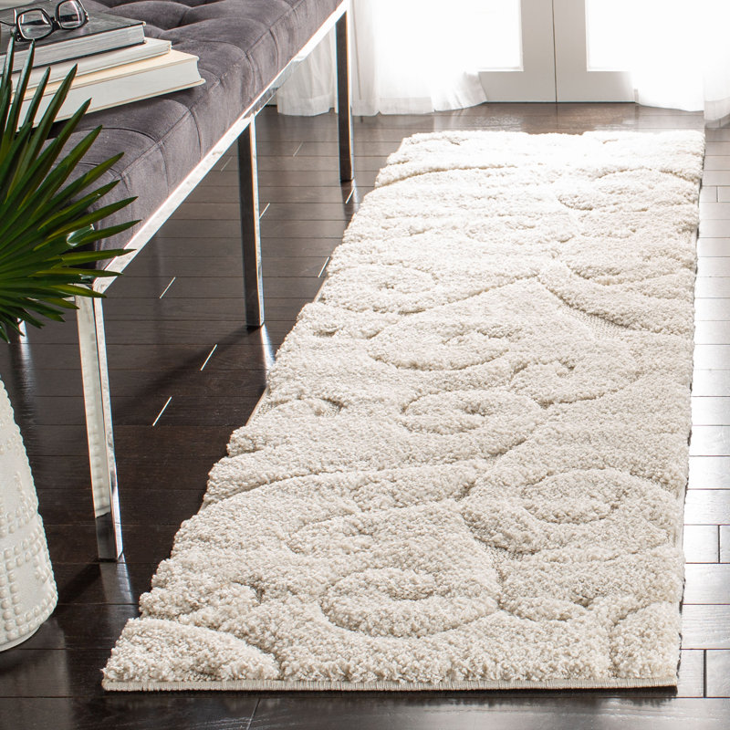 Amza Area Rug, Runner 2'3" x 7', Cream