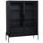 51.2'' Tall Lighted Display Cabinet with Tempered Glass Door