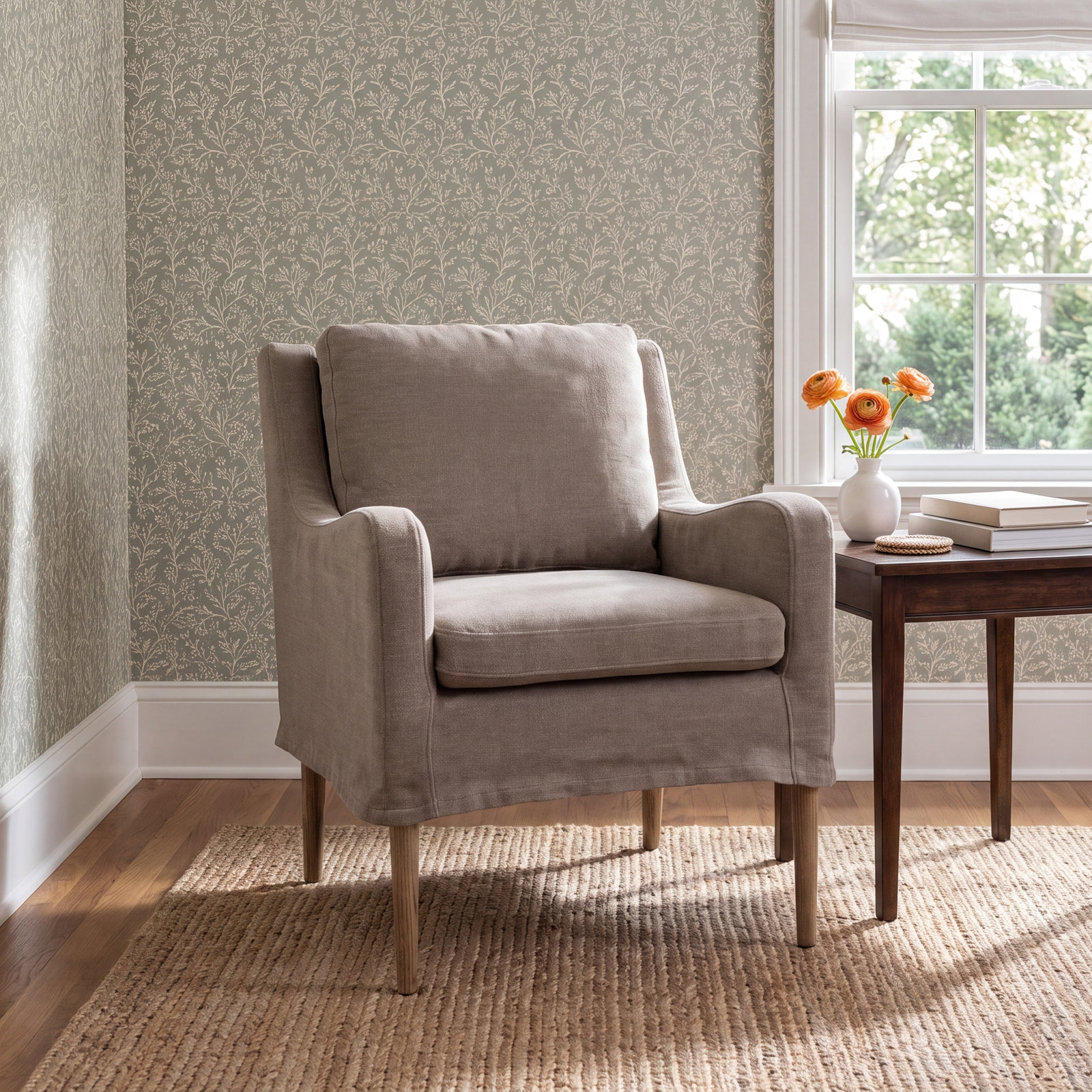 Aurelia Dining Chair, Cream