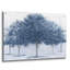 «Peaceful Grove Navy» par James Wiens, art mural en verre acrylique-98709117