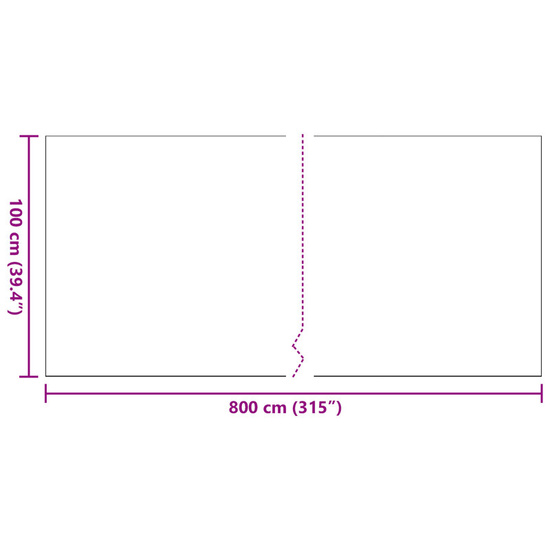 Artificial Grass Black Polypropylene, SBR 1m, 4cm H x 800cm W x 101cm D