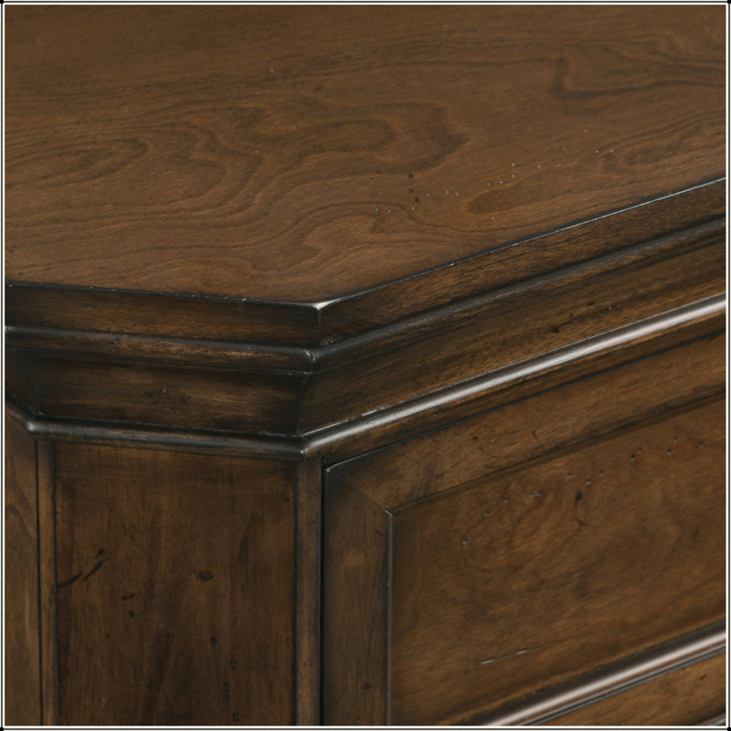Table de chevet 3 tiroirs Traditional