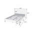 Mobilier de chambre à coucher contemporain 1pc-114230655