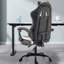 Radelldar Adjustable Reclining Ergonomic Faux Leather Swiveling PC & Racing Game Chair with Footrest-64975287-64975277